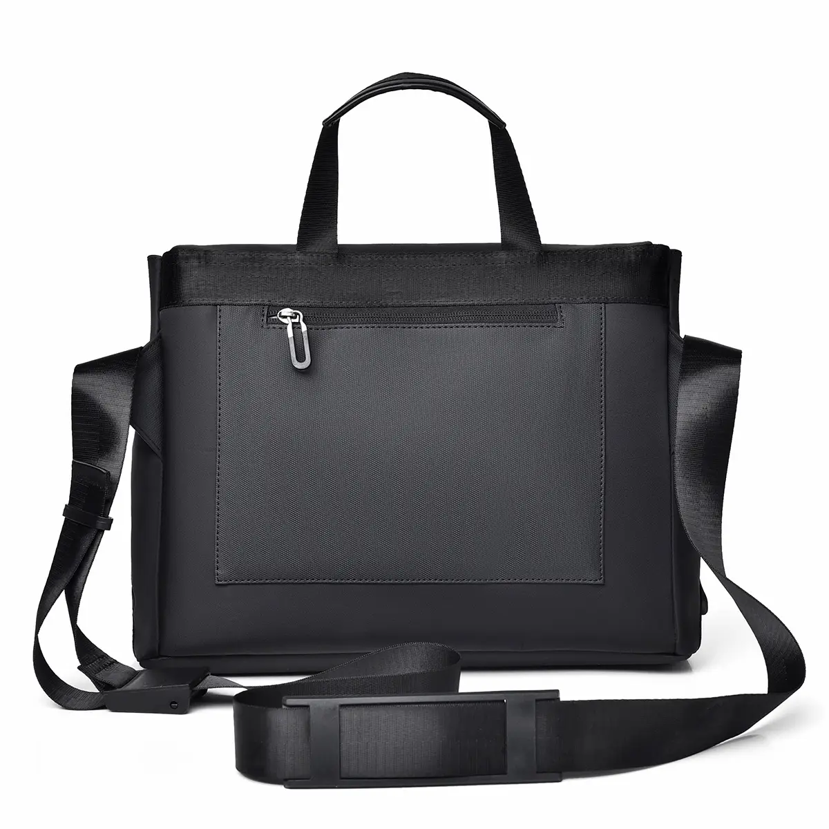 Men's Crossbody Bag Grey Large Capacity Business Travel — feature 20