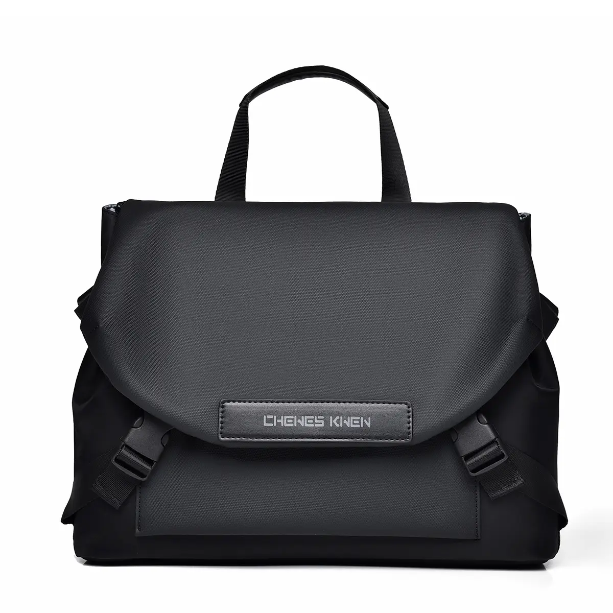 Men's Crossbody Bag Grey Large Capacity Business Travel - Image 2