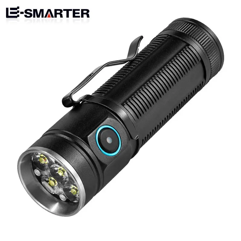 8XHP360 LED Camping Flashlight Aluminum Black - Image 2