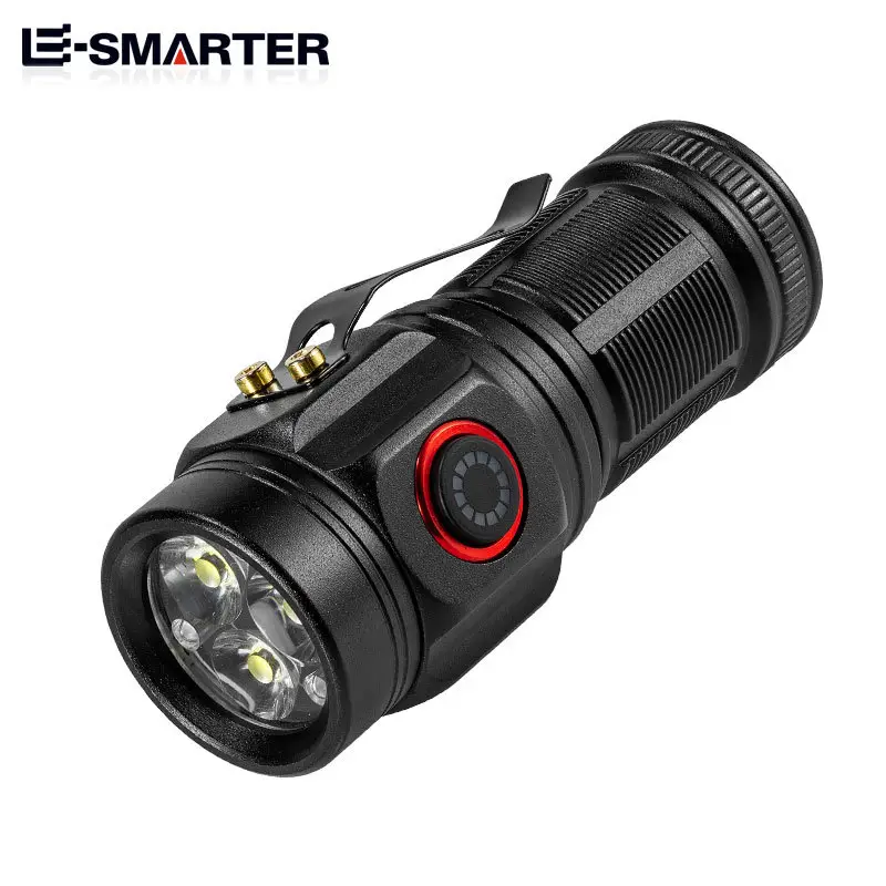 8XHP360 LED Camping Flashlight Aluminum Black - Image 4
