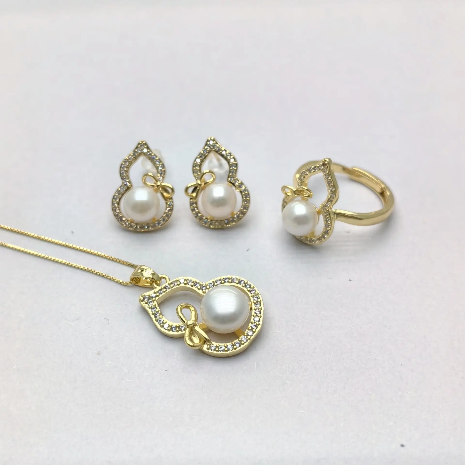 2025 Freshwater Pearl Cross-Border Jewelry Set for Women - Image 5