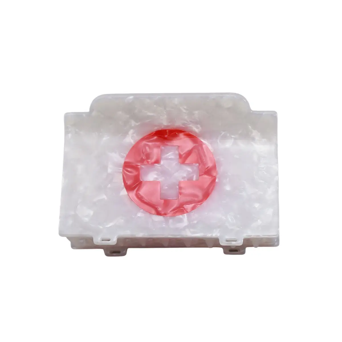 Nurse Series Medicine Box Grab Clip Acetate Hair Catch Clip