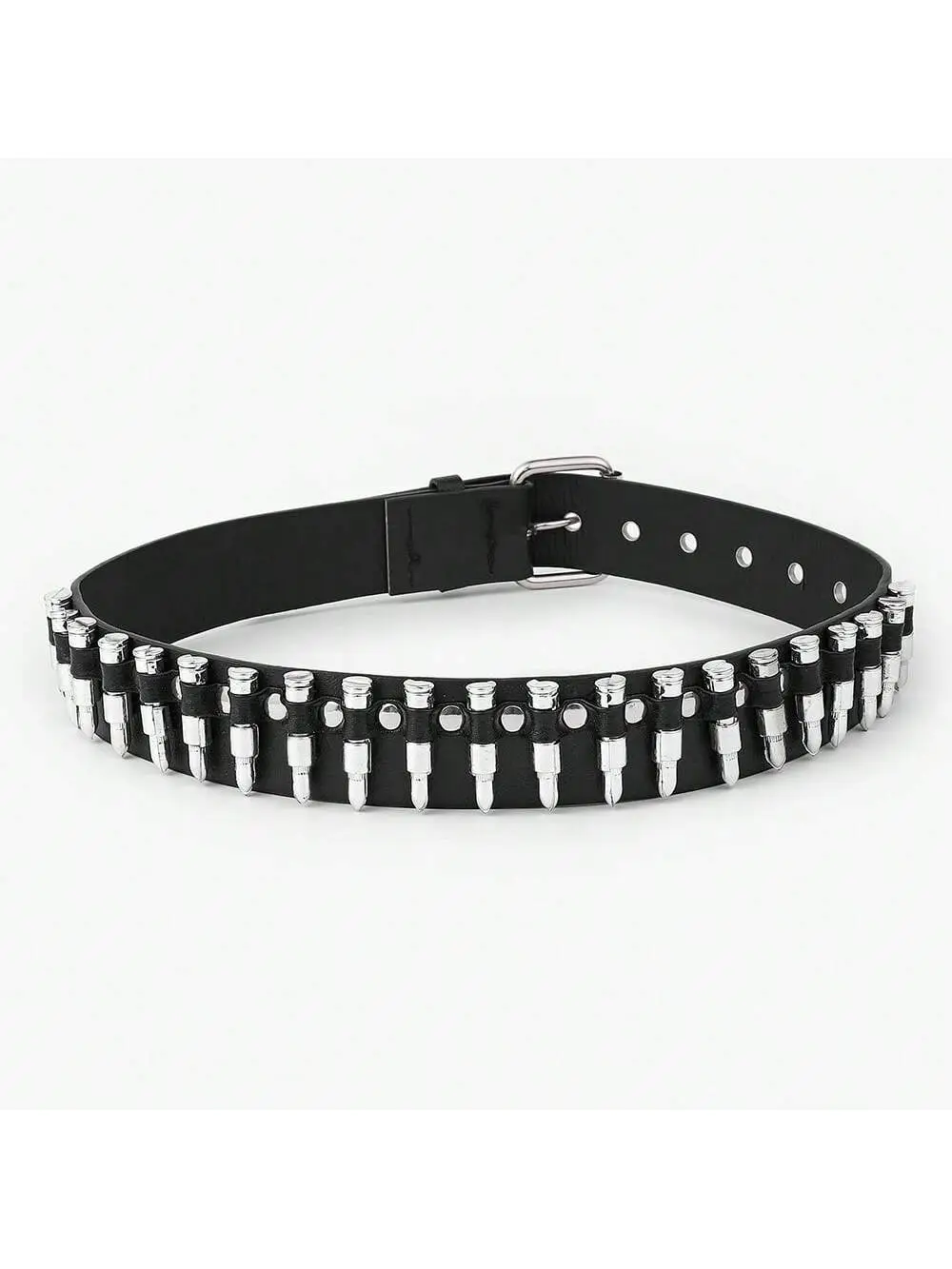 Men's Multi Color Bullet Belt with Buckle — feature 16