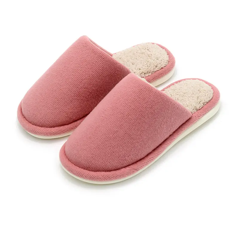 2023 New Cotton Slippers Women's Winter Indoor Warmth Thickened Couples Anti-Slip Home Shoes Men's Couples - Image 2