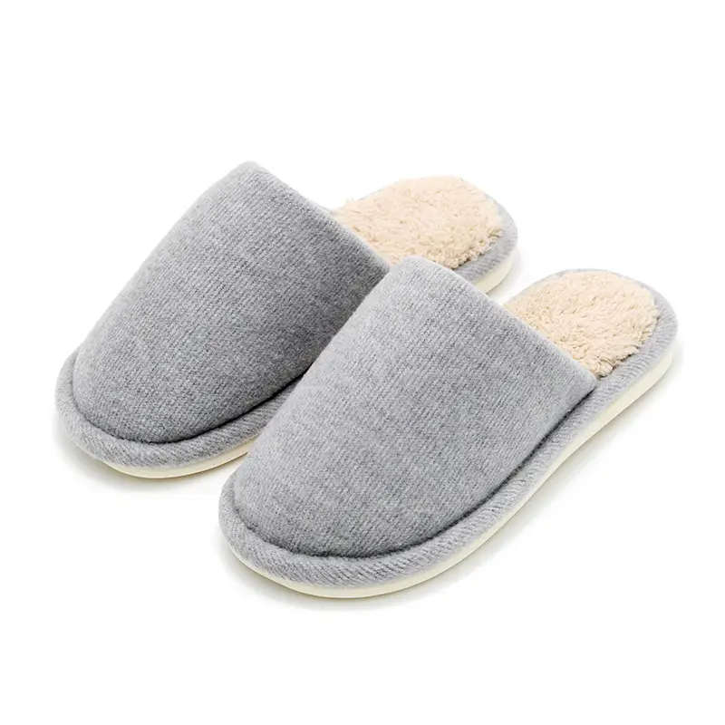 2023 New Cotton Slippers Women's Winter Indoor Warmth Thickened Couples Anti-Slip Home Shoes Men's Couples - Image 3