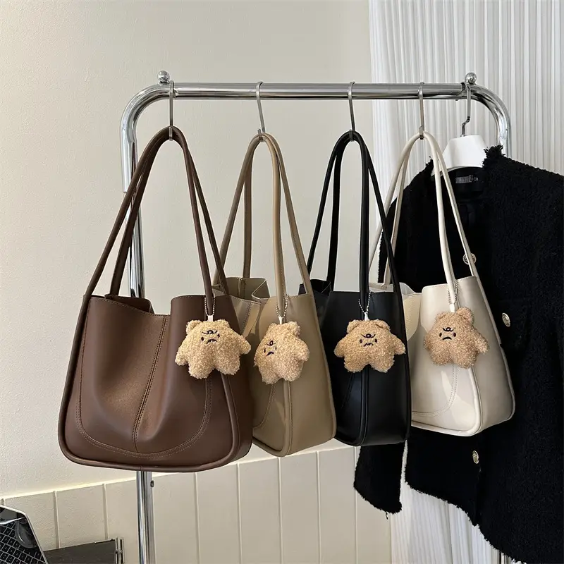 Black Korean Style Shoulder Bag for Women 2025 - Image 8