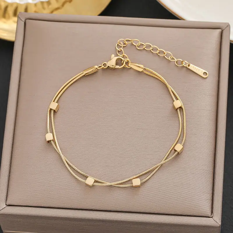 Gold Star Pendant Bracelet for Women β feature 16