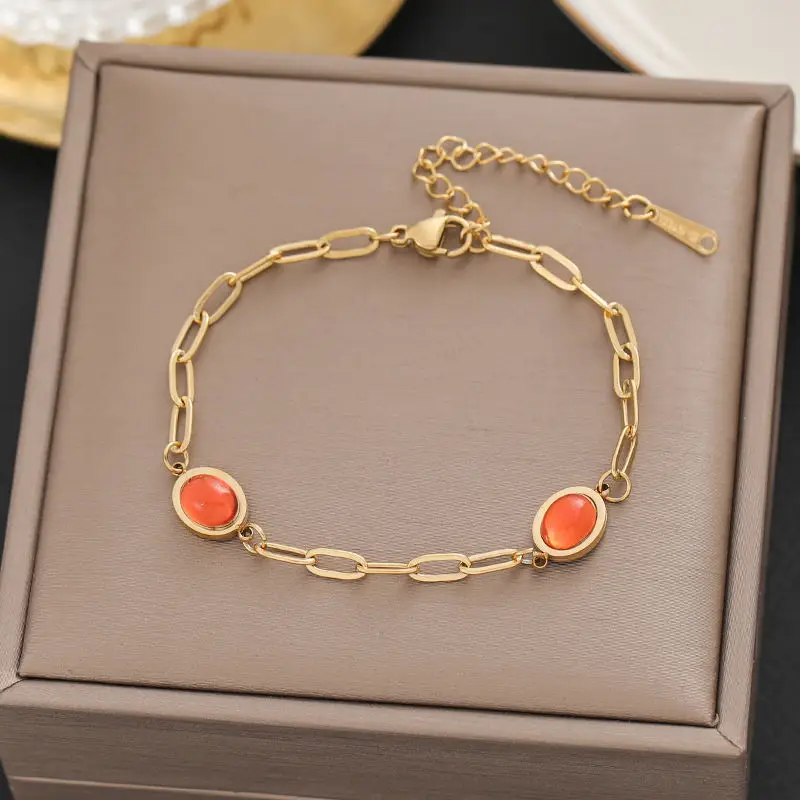 Gold Star Pendant Bracelet for Women - Image 16