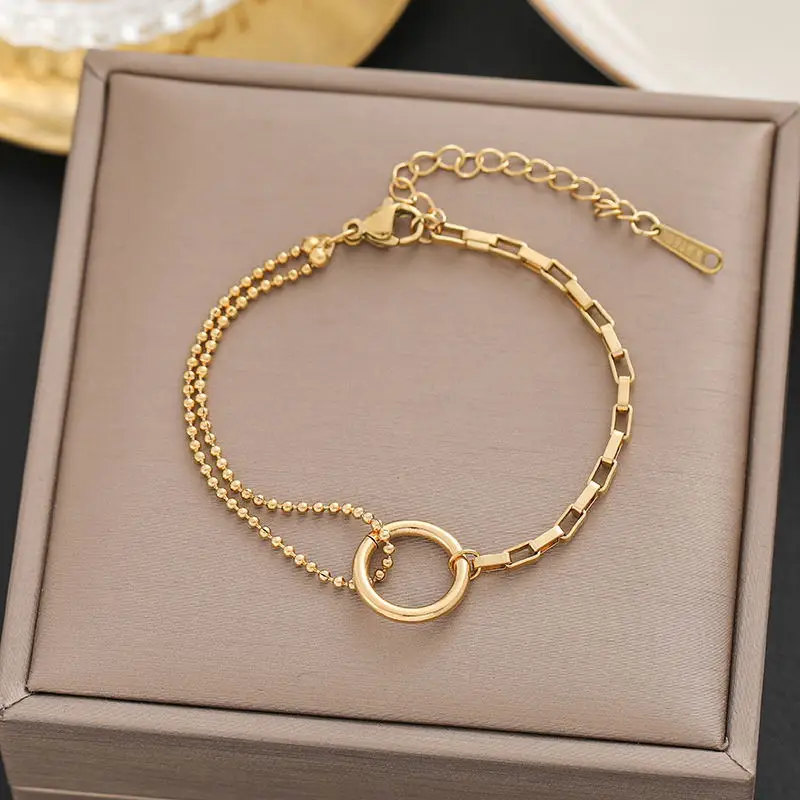 Gold Star Pendant Bracelet for Women - Image 26
