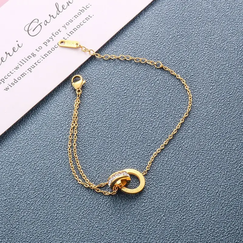 Gold Star Pendant Bracelet for Women - Image 59