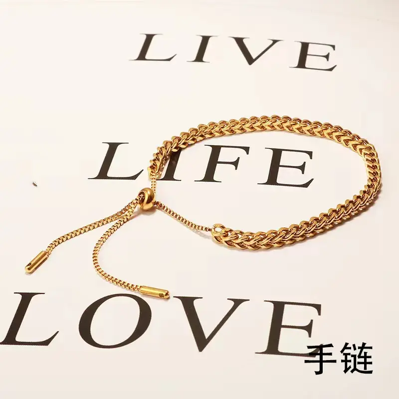 Gold Star Pendant Bracelet for Women - Image 68