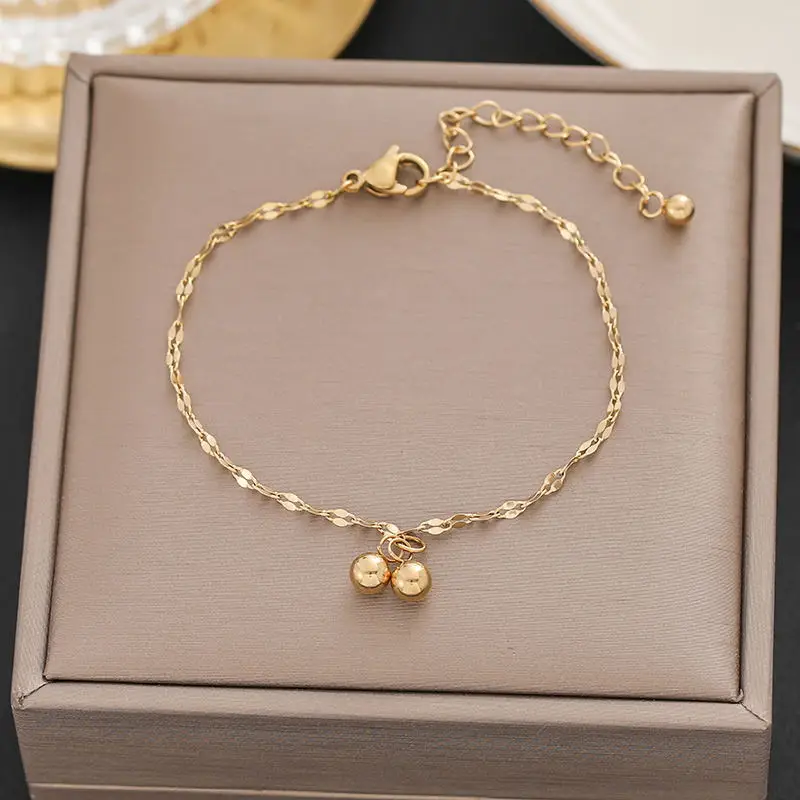 Gold Star Pendant Bracelet for Women - Image 8