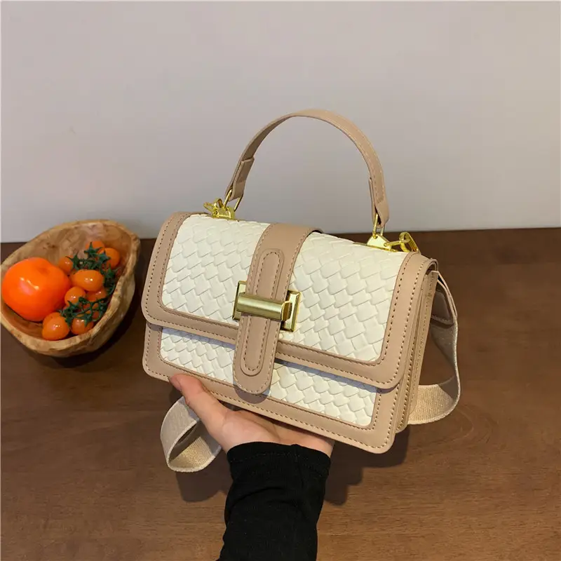 Black Quilted Shoulder Bag for Women 2026 Spring