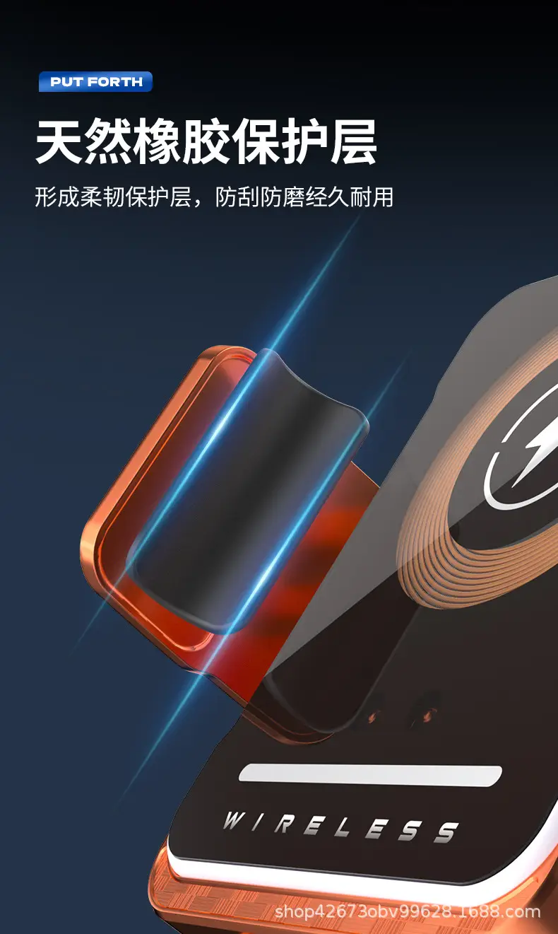 Mini Car Phone Holder Magnetic Fast Charge Stand — feature 9