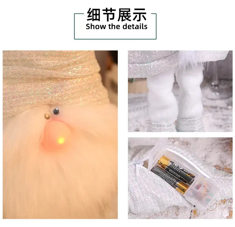 Glowing Goblin Retractable Doll for Christmas Decor — feature 12