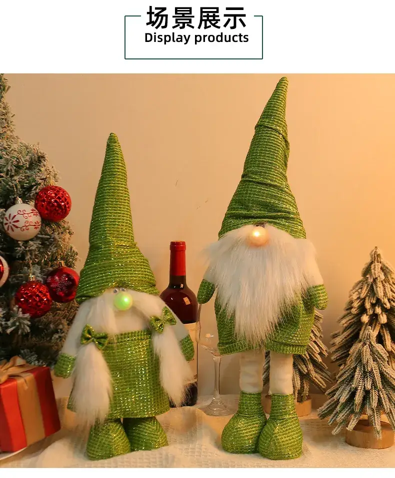 Glowing Goblin Retractable Doll for Christmas Decor — feature 5