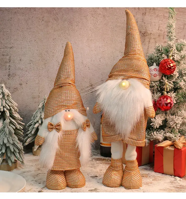 Glowing Goblin Retractable Doll for Christmas Decor — feature 7