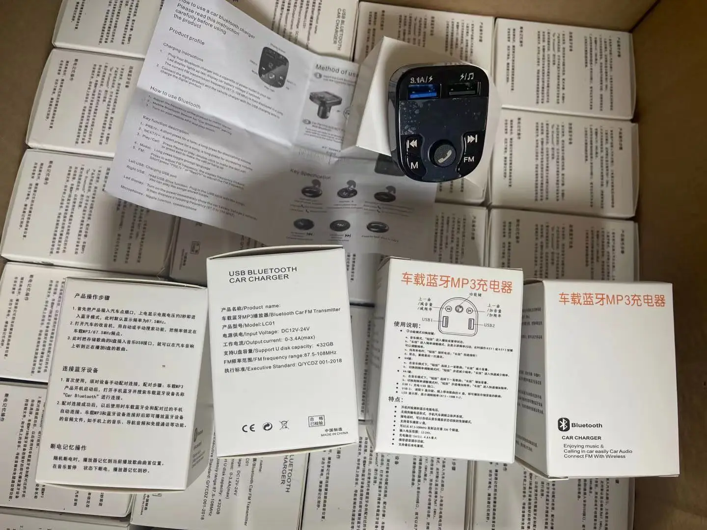 Bluetooth MP3 Player with LCD Display & Fast Charging - Image 2
