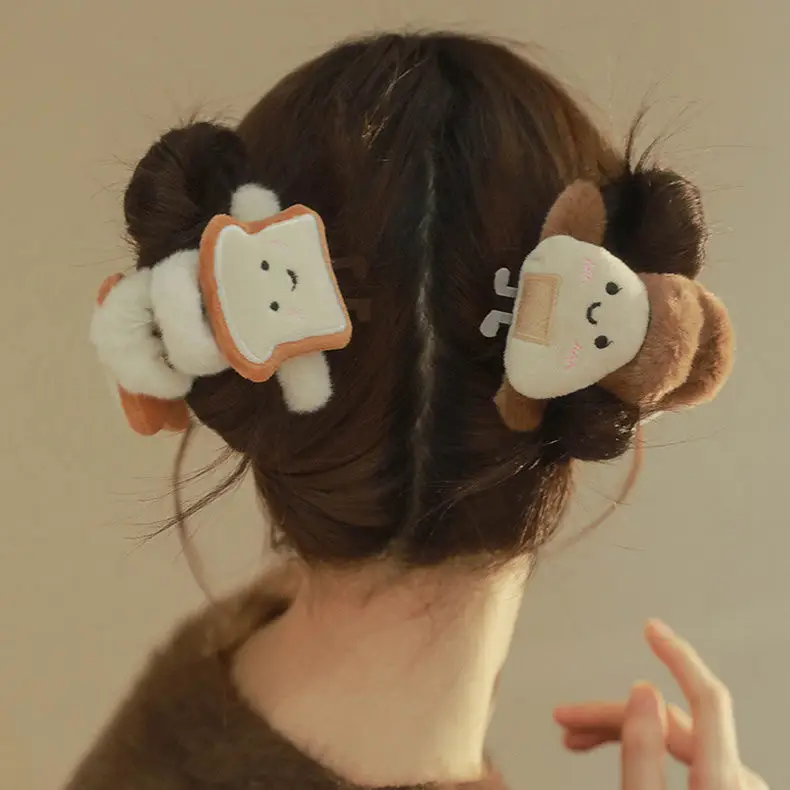 Sweet Cartoon Hairpin for Women 2023 New Back Clip - Image 4