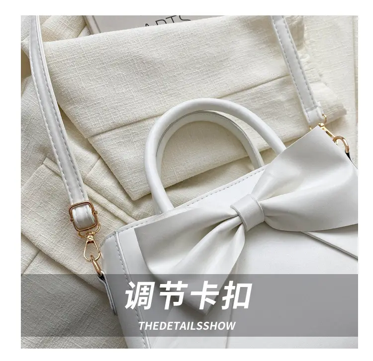 Women's Pink Bow Shoulder Bag 2023 — feature 6