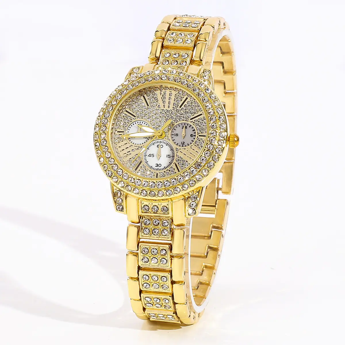 Gold Starry Diamond Women's Quartz Watch - Image 2
