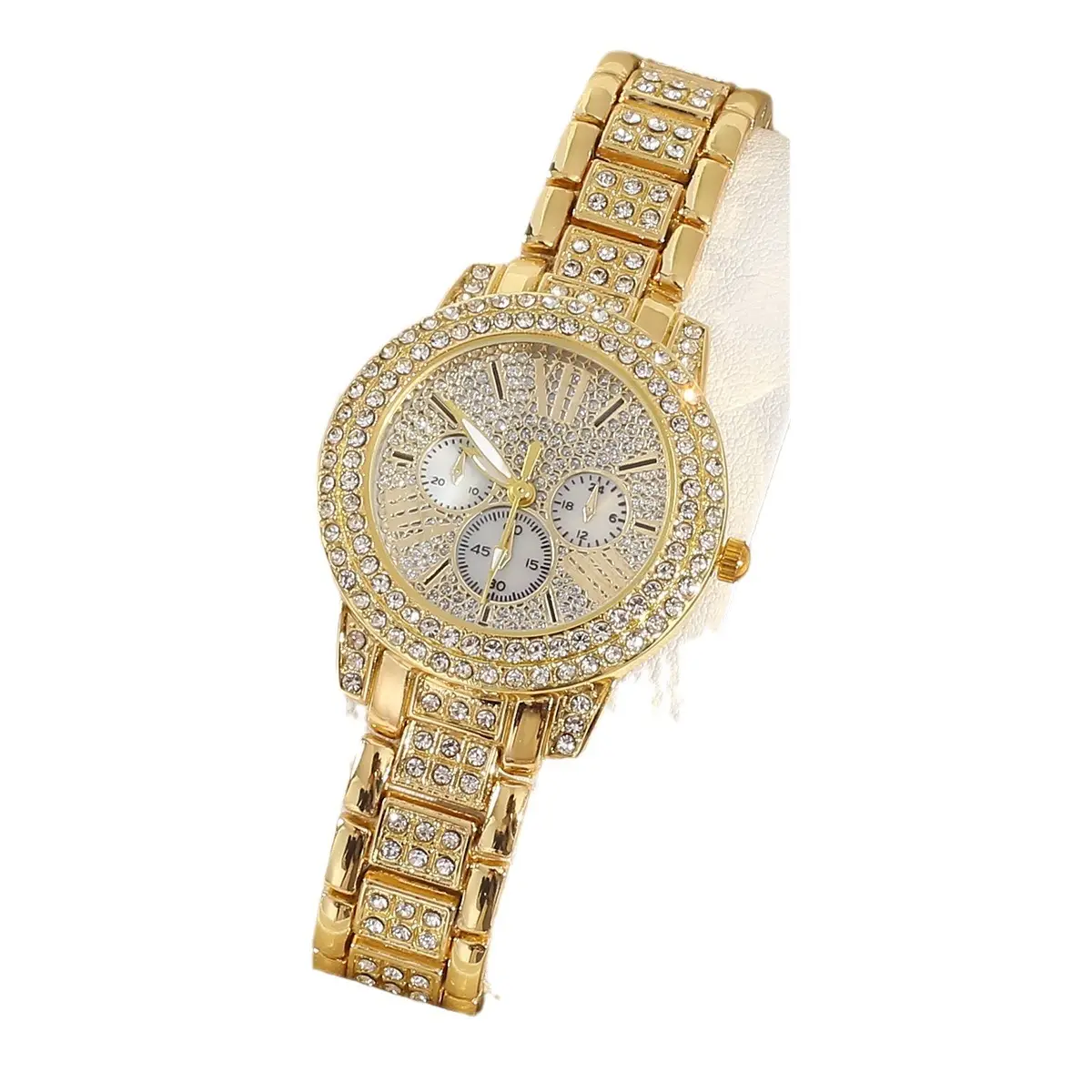 Gold Starry Diamond Women's Quartz Watch - Image 5