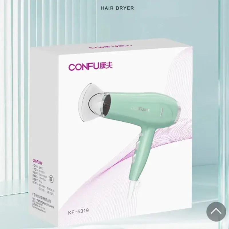 Electric Hair Dryer 2000W Green Kangfu - Image 4