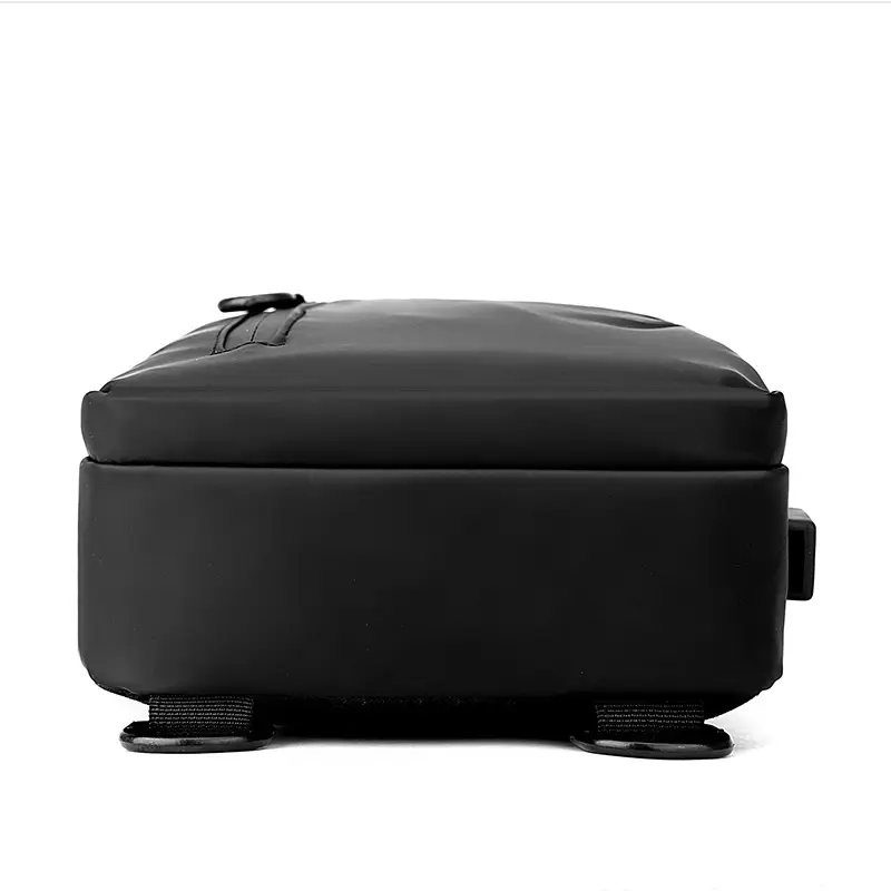 Men's Black Shoulder Messenger Bag Large Capacity Casual Versatile — feature 24