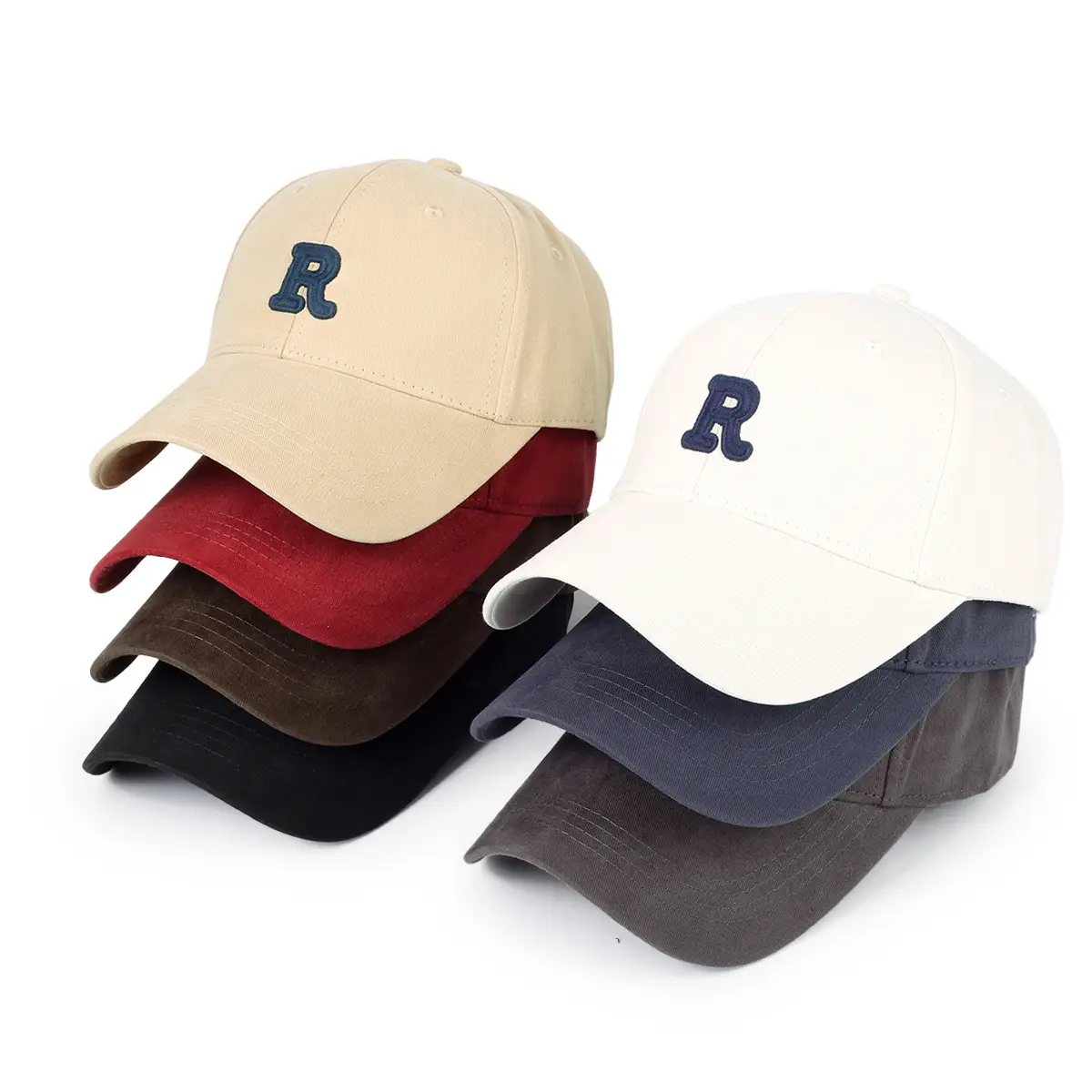 Pink Letter Embroidered Women's Cap - Image 32