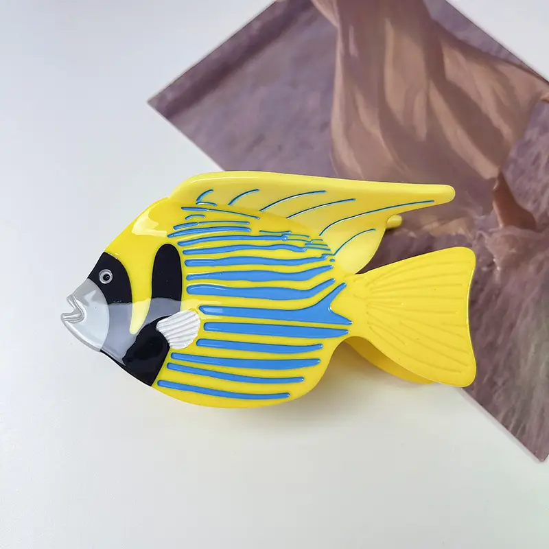 21#Yellow fish (about 10cm*5cm 33g)