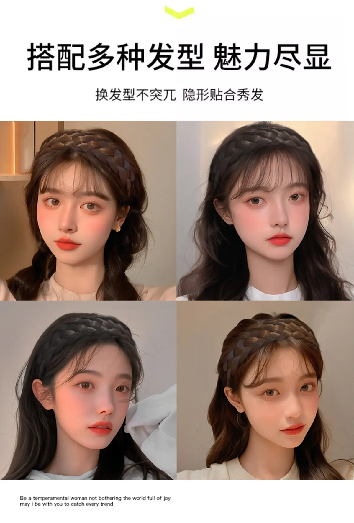 Twist Braid Wig Headband for Women 2023 New — feature 21