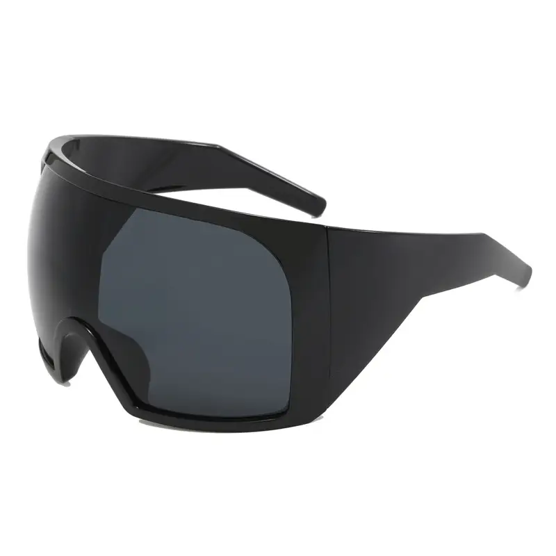 Kedun Oversized Sunglasses Futuristic Tech Protective Punk - Image 8