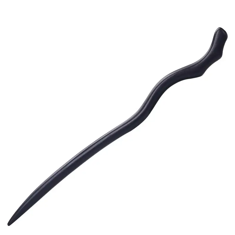 Antique Black Sandalwood Hairpin 18cm - Image 107