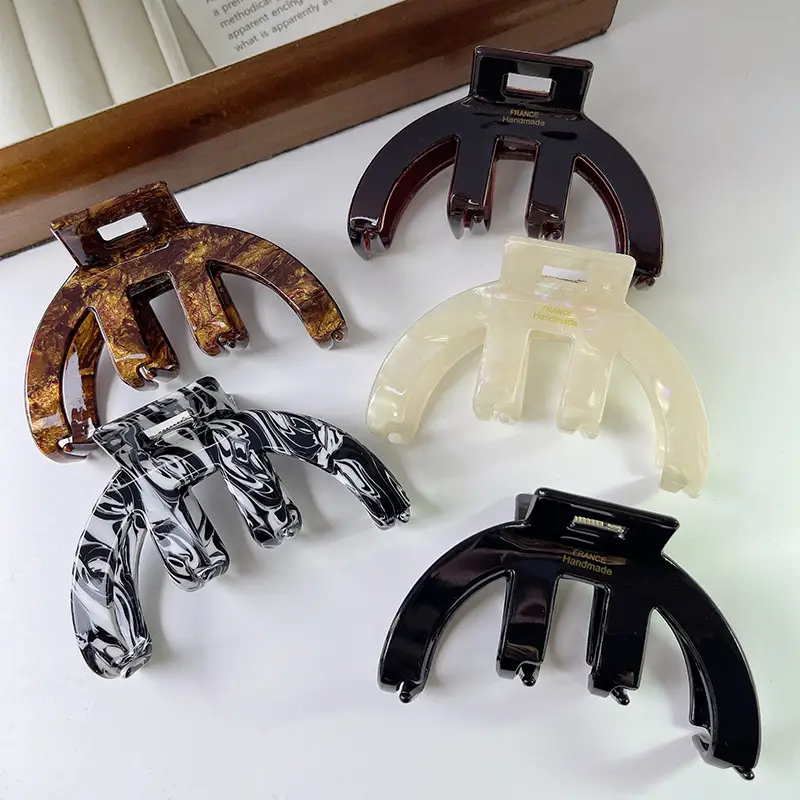 Korean Style Shark Clip Hairpin Acetate - Image 6