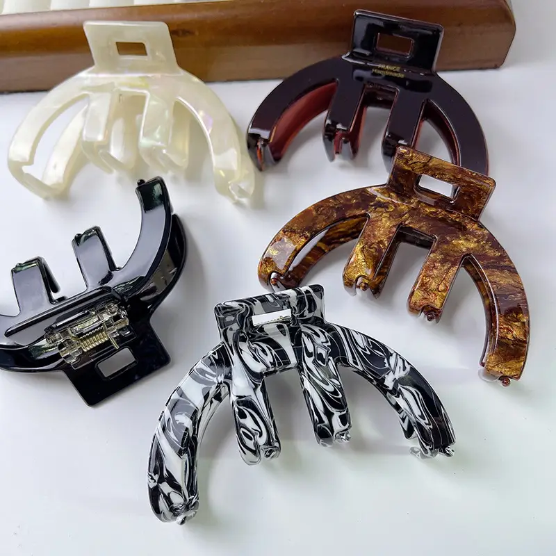 Korean Style Shark Clip Hairpin Acetate - Image 7