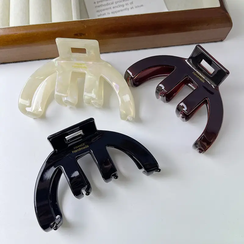 Korean Style Shark Clip Hairpin Acetate — feature 12
