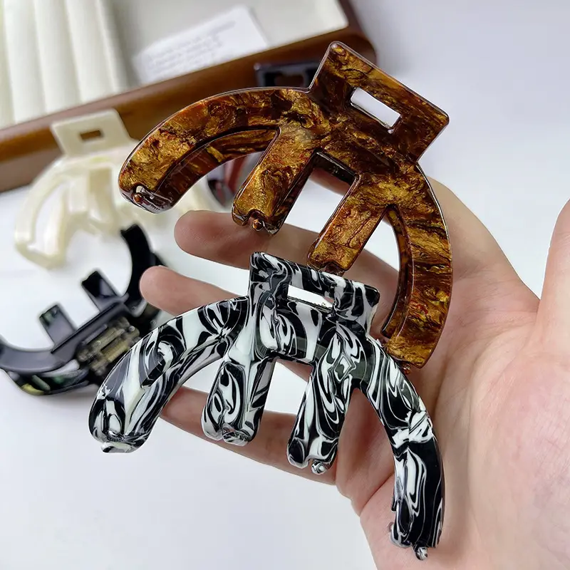 Korean Style Shark Clip Hairpin Acetate — feature 8