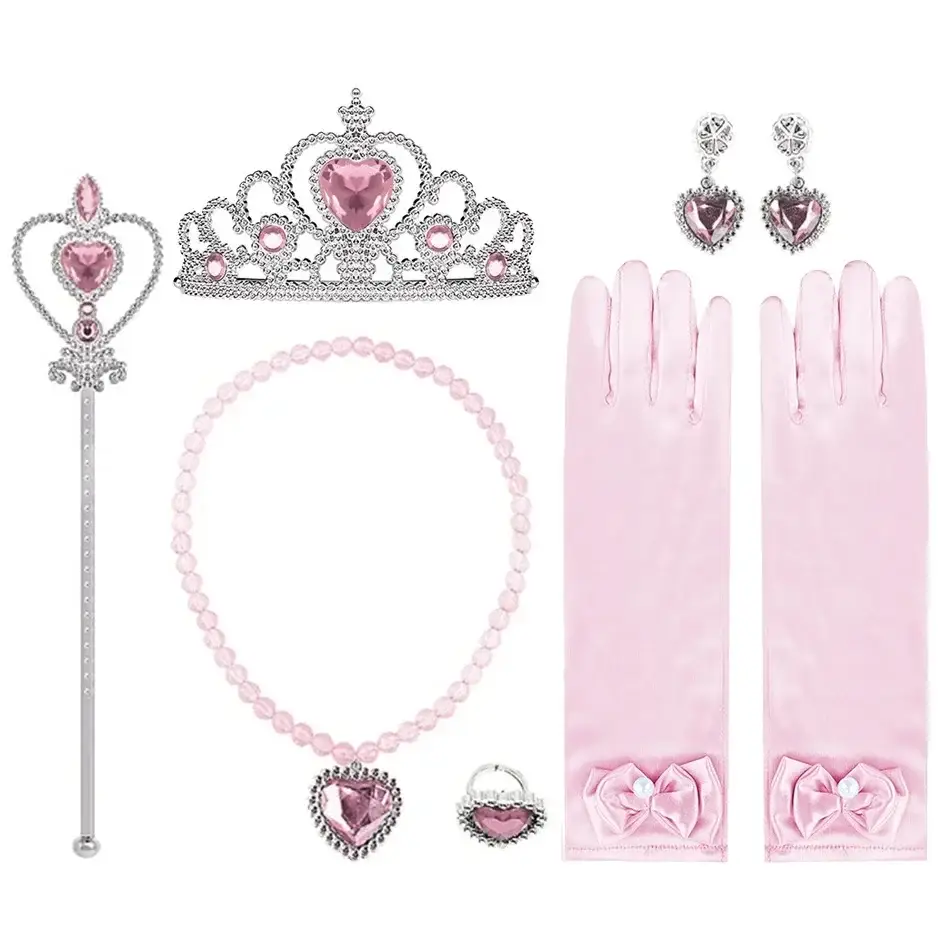 Pink Princess Dress Set for Girls 2023 - Image 76