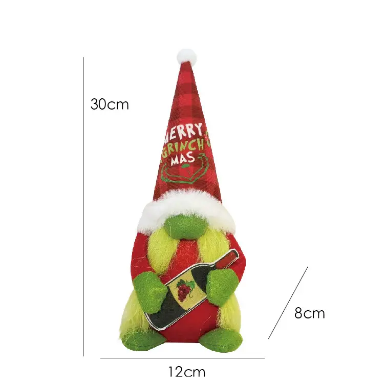 American New Christmas Grinch Doll Decor — feature 4