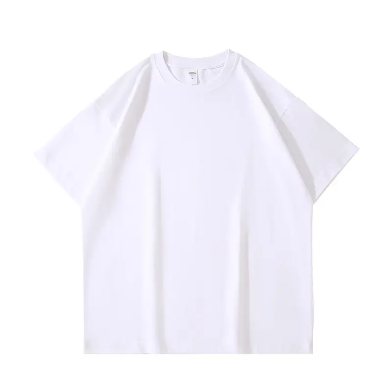 New Heavy Cotton T-Shirt Solid Colors Loose Fit - Image 11