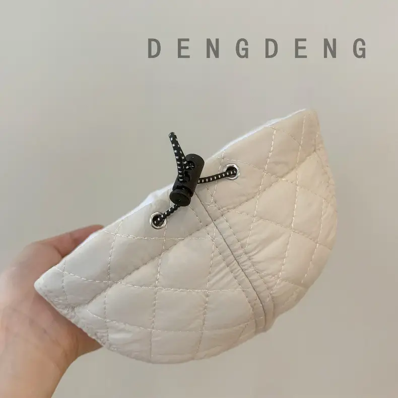 Baby Cap Autumn Winter Warm Down Baseball Cap — feature 6
