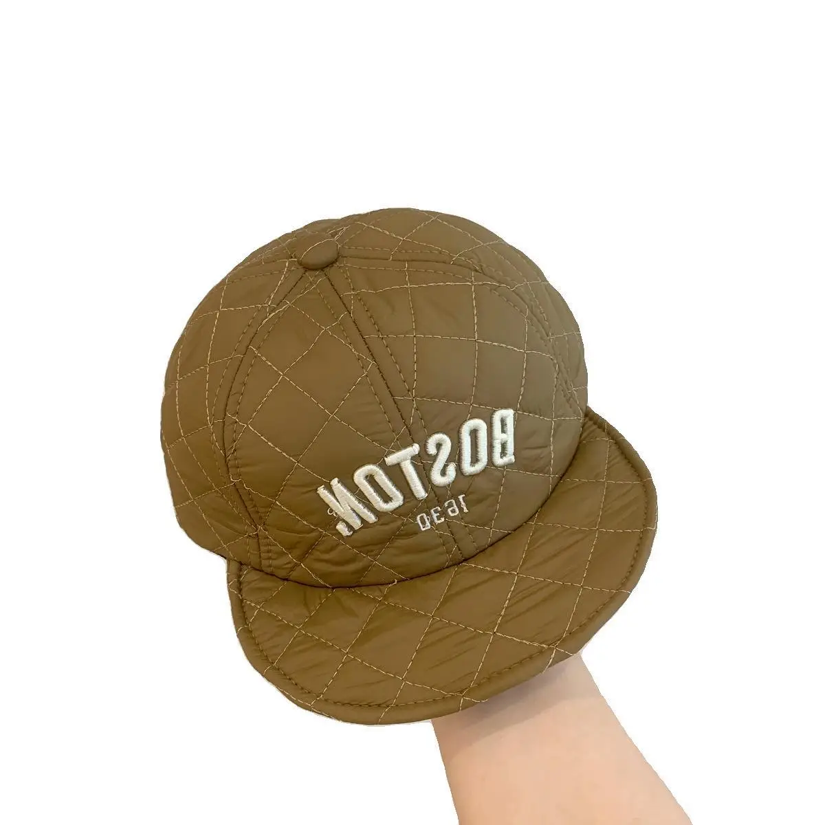 Baby Warm Peaked Cap Winter Windproof Black - Image 12