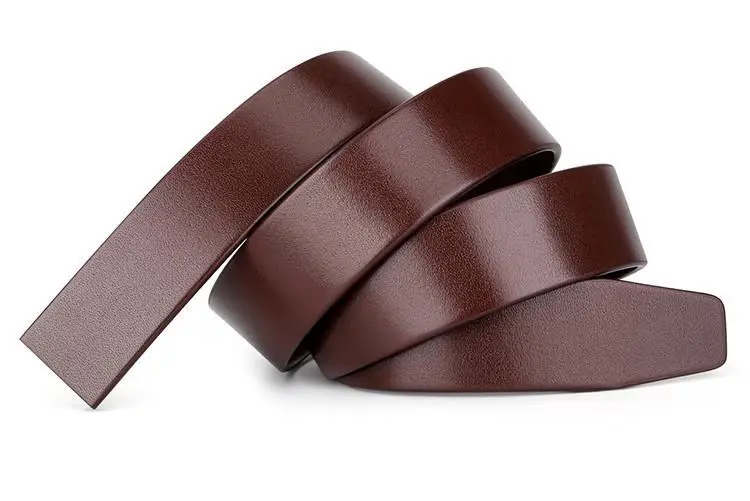 Black Vintage Leather Belt with Buckle — feature 19
