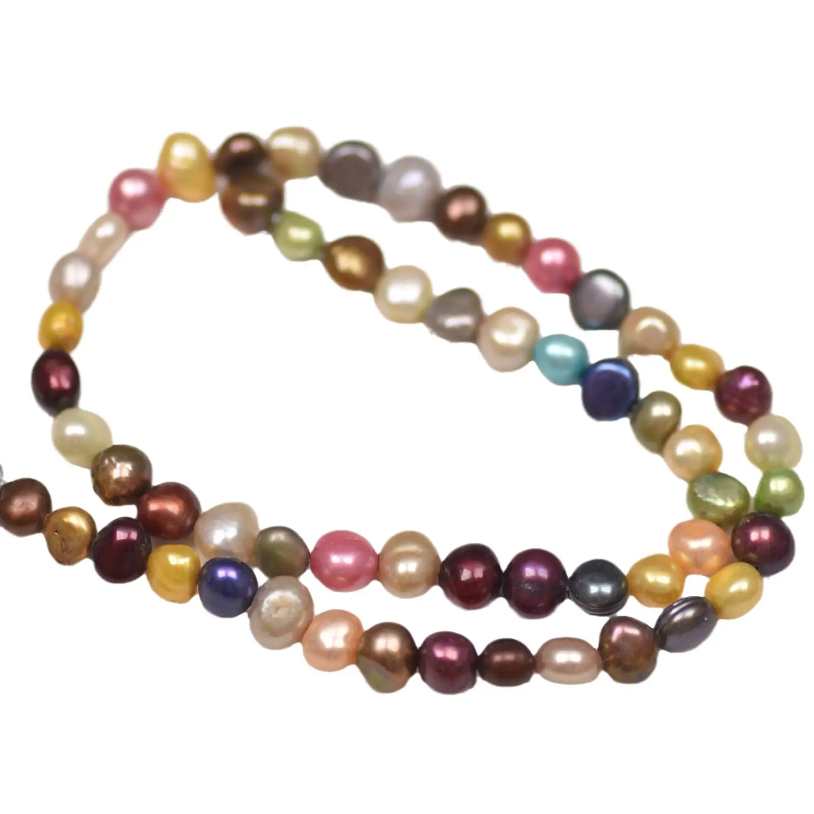 Natural Freshwater Pearl Bracelet Necklace Set