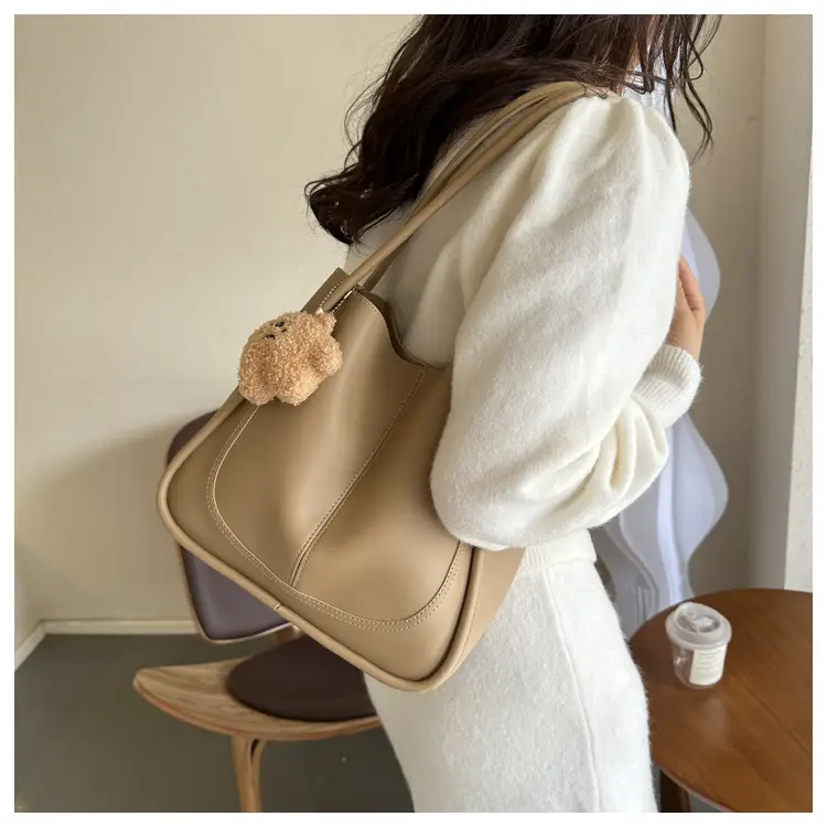 Retro Textured Shoulder Bag Women 2023 Winter Fall — feature 13