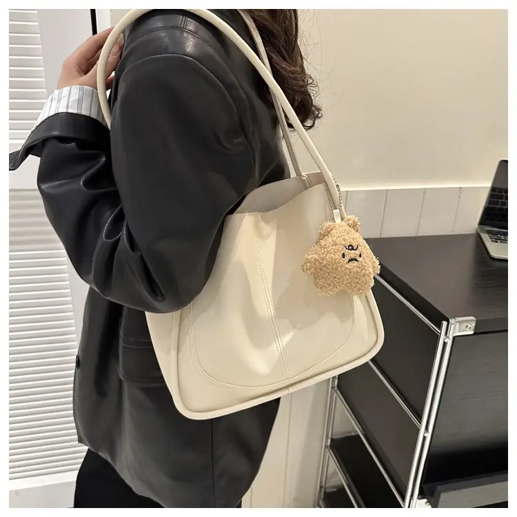 Retro Textured Shoulder Bag Women 2023 Winter Fall — feature 17