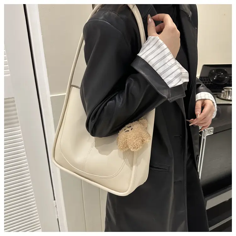 Retro Textured Shoulder Bag Women 2023 Winter Fall — feature 18