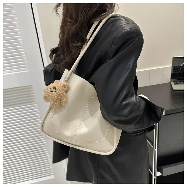 Retro Textured Shoulder Bag Women 2023 Winter Fall — feature 19