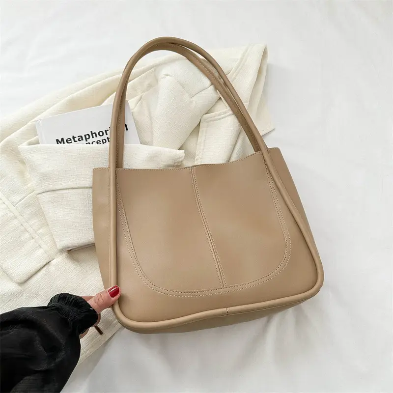 Retro Textured Shoulder Bag Women 2023 Winter Fall - Image 3