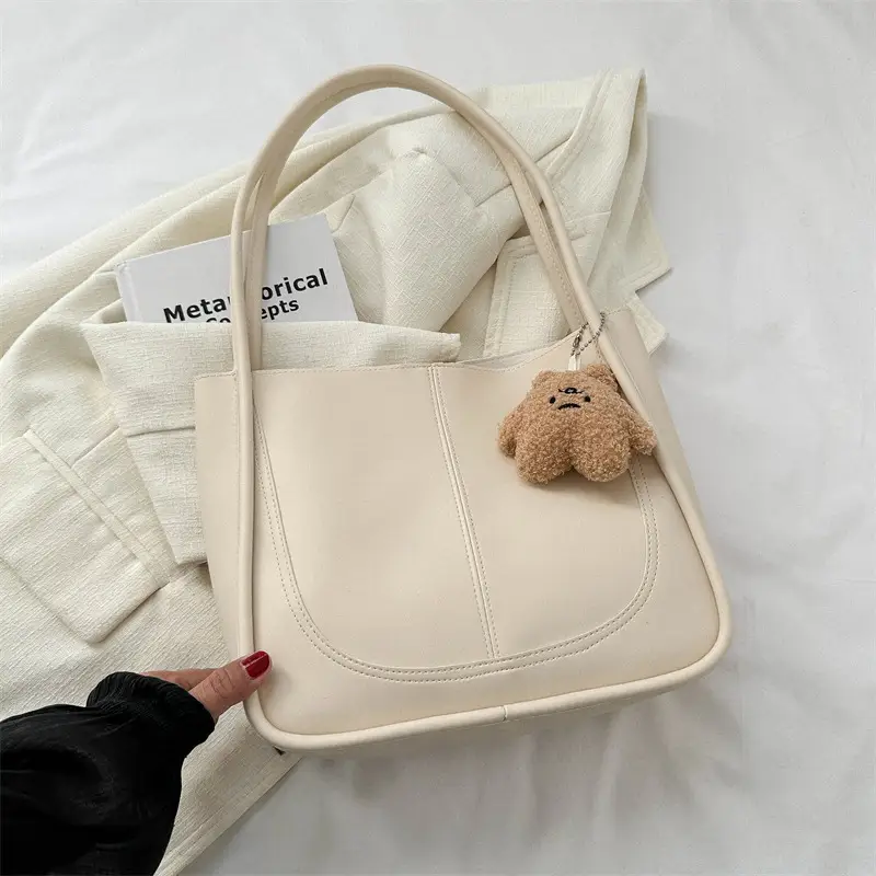 Retro Textured Shoulder Bag Women 2023 Winter Fall - Image 6